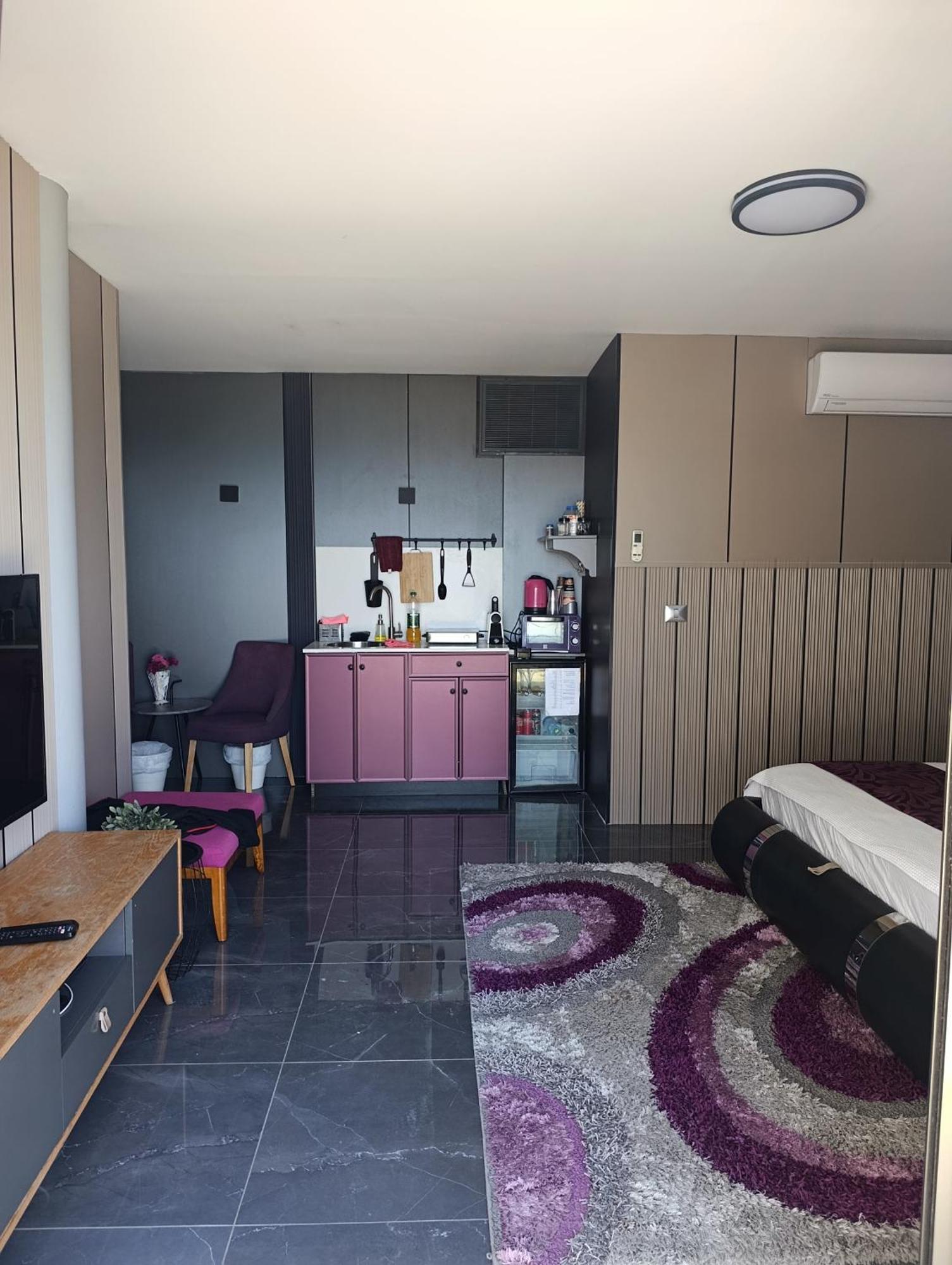 Penthouse Apartment On The Beach 바트얌 객실 사진